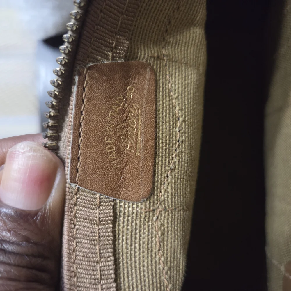 Authentic Brown Patterned Women's Gucci Bag with Red and Green Stripe! - Picture 4 of 4